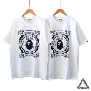 BAPE Japanese Motif Tee C.White